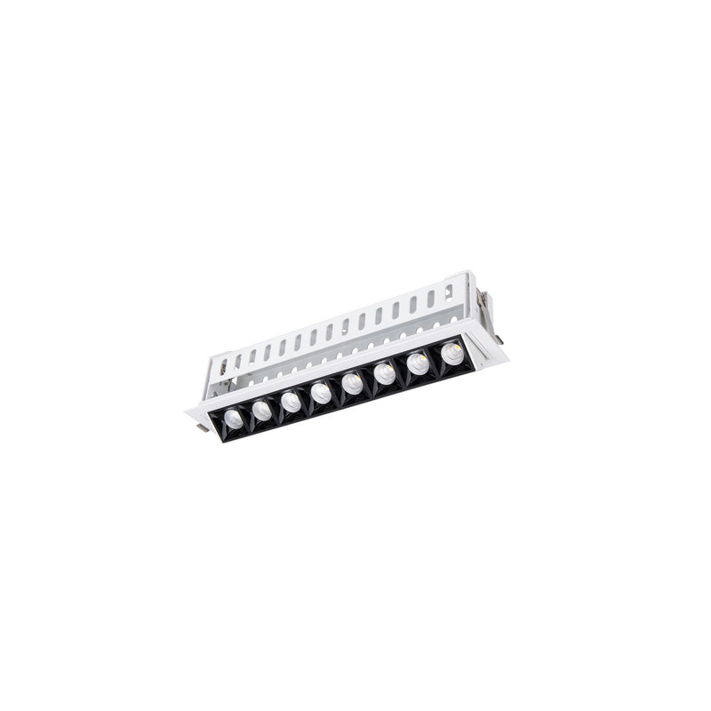 W.A.C. Lighting R1GAT08-F927-BKWT LED Adjustable Trim, Black/White