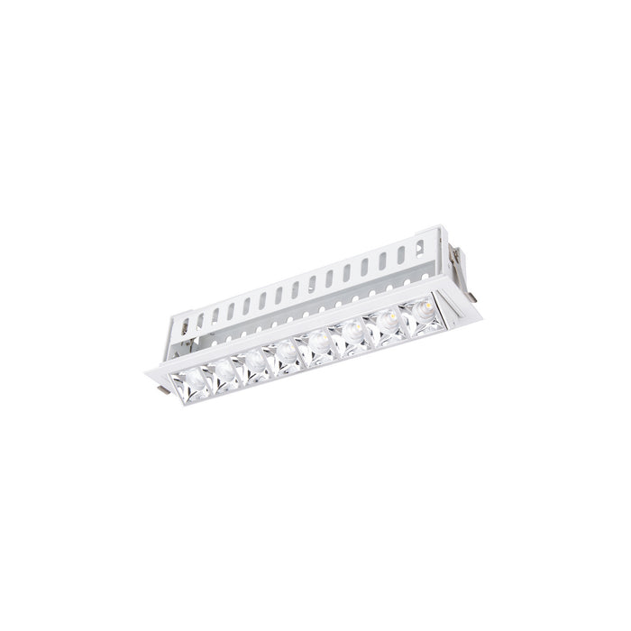 W.A.C. Lighting R1GAT08-F927-CHWT LED Adjustable Trim, Chrome/White