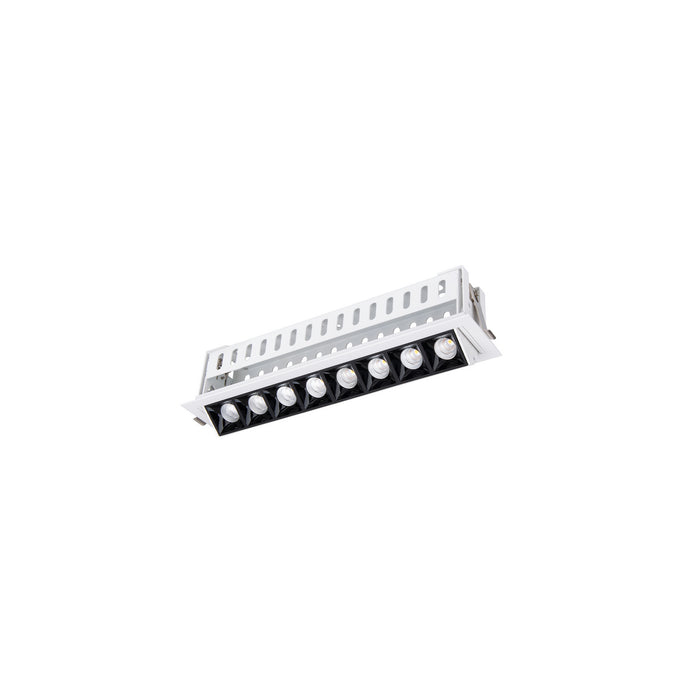 W.A.C. Lighting R1GAT08-N930-BKWT LED Adjustable Trim, Black/White