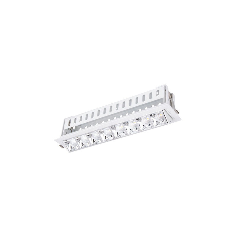 W.A.C. Lighting R1GAT08-N930-CHWT LED Adjustable Trim, Chrome/White