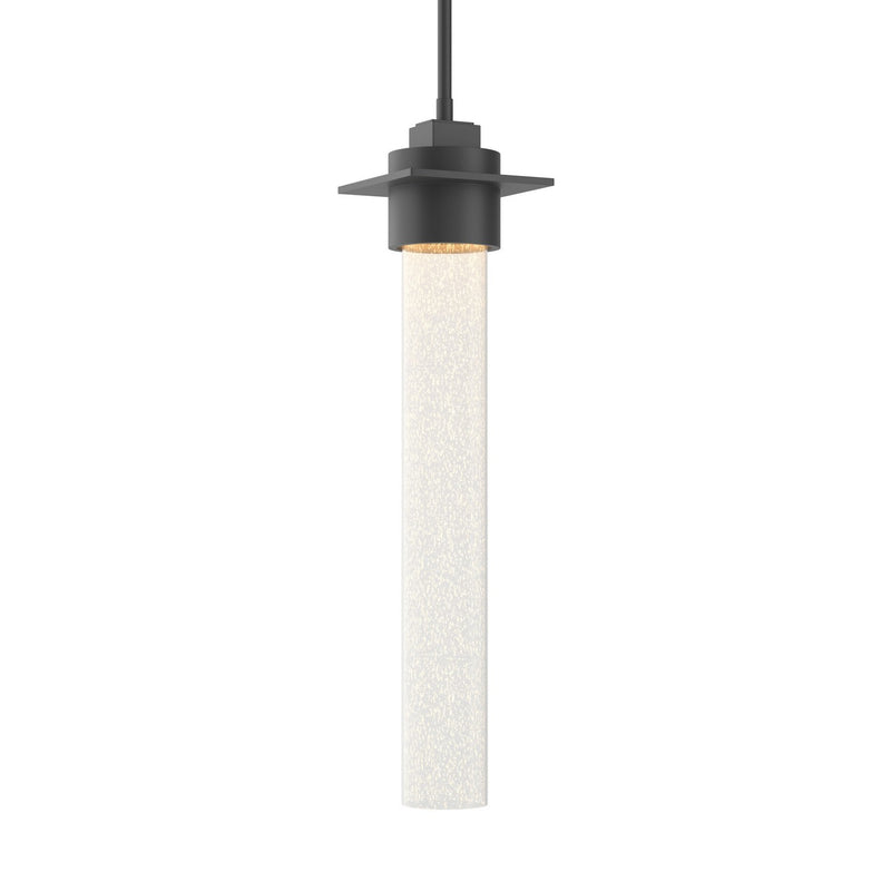 Hubbardton Forge 187930-SKT-MULT-10-II0268 One Light Mini Pendant, Black