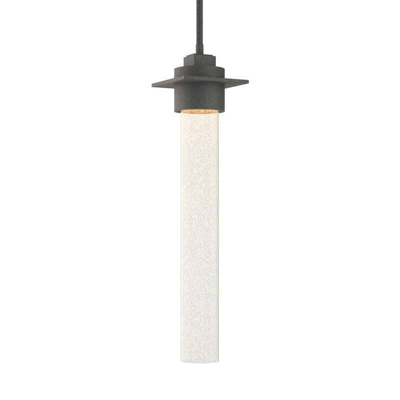 Hubbardton Forge 187930-SKT-MULT-20-II0268 One Light Mini Pendant, Natural Iron