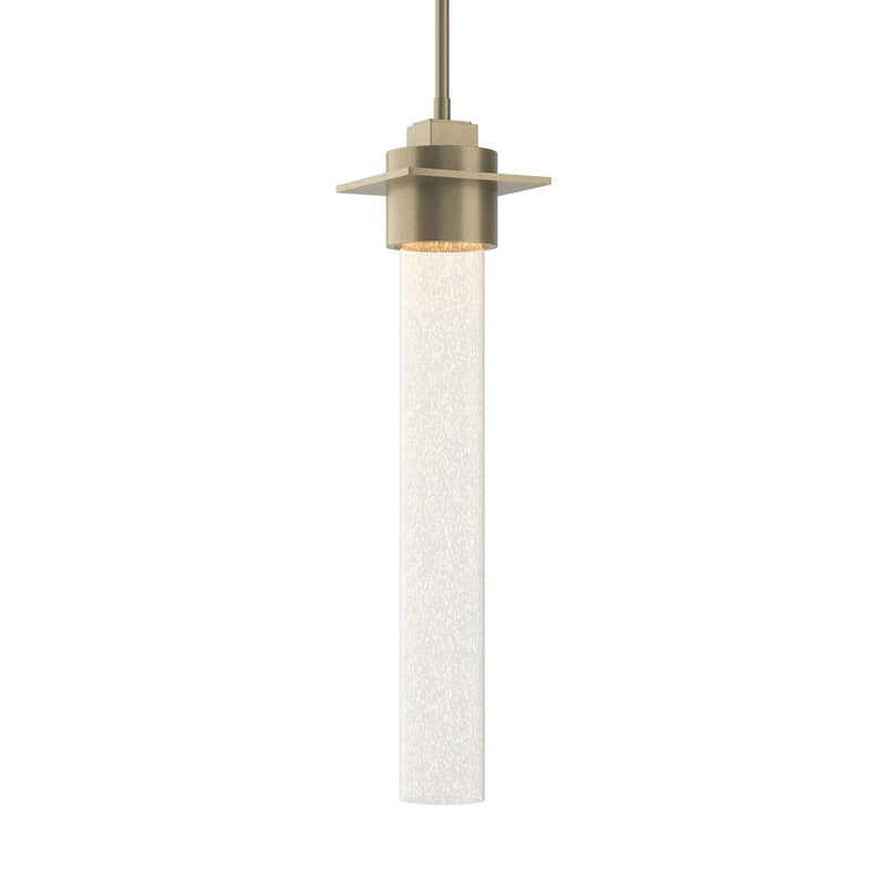 Hubbardton Forge 187930-SKT-MULT-84-II0268 One Light Mini Pendant, Soft Gold