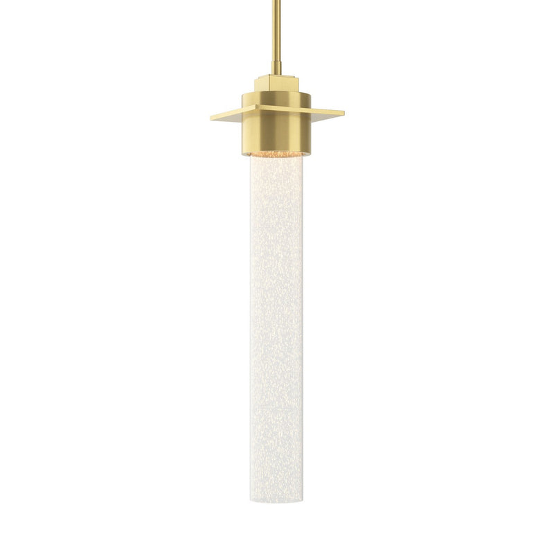 Hubbardton Forge 187930-SKT-MULT-86-II0268 One Light Mini Pendant, Modern Brass