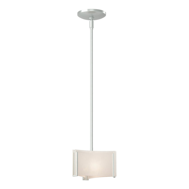 Hubbardton Forge 188100-SKT-MULT-82-BB0156 One Light Mini Pendant, Vintage Platinum