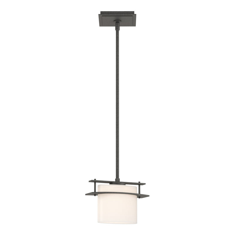 Hubbardton Forge 188200-SKT-MULT-20-GG0182 One Light Mini Pendant, Natural Iron