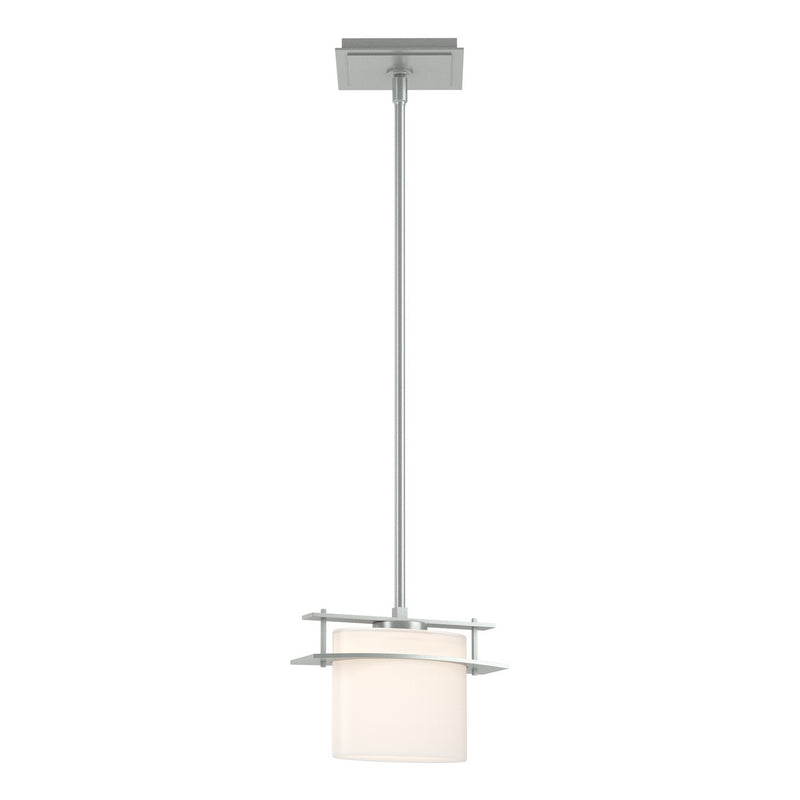Hubbardton Forge 188200-SKT-MULT-82-GG0182 One Light Mini Pendant, Vintage Platinum