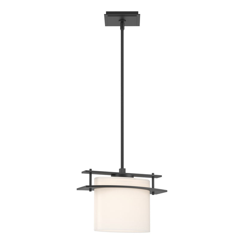 Hubbardton Forge 188250-SKT-MULT-10-GG0194 One Light Mini Pendant, Black