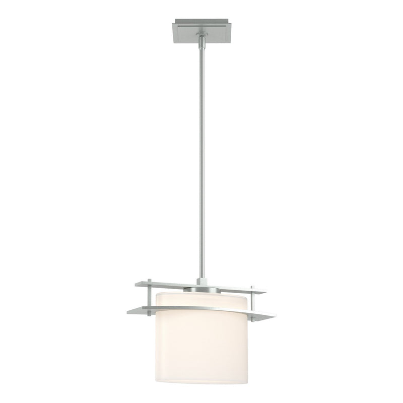 Hubbardton Forge 188250-SKT-MULT-82-GG0194 One Light Mini Pendant, Vintage Platinum