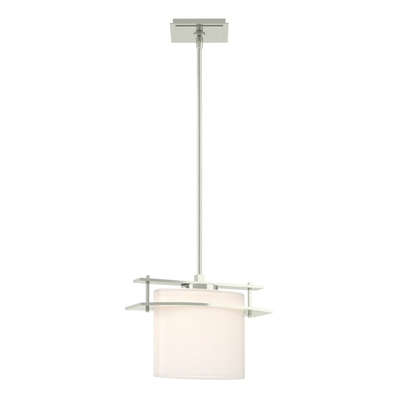 Hubbardton Forge 188250-SKT-MULT-85-GG0194 One Light Mini Pendant, Sterling