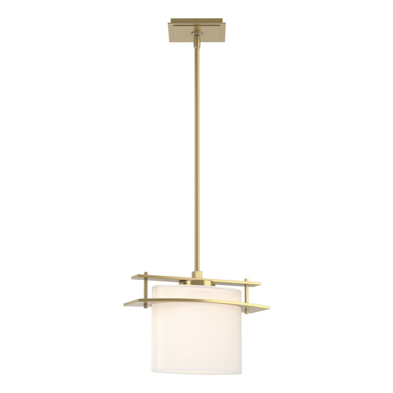Hubbardton Forge 188250-SKT-MULT-86-GG0194 One Light Mini Pendant, Modern Brass