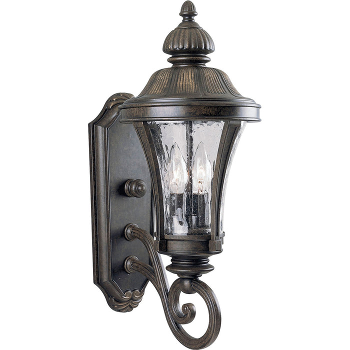Progress Lighting P5835-77 Two Light Wall Lantern, Forged Bronze