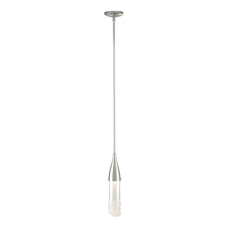 Hubbardton Forge 188900-SKT-MULT-85-ZM0617 One Light Mini Pendant, Sterling