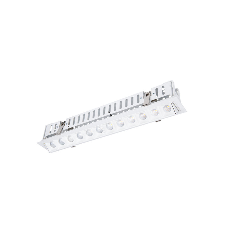 W.A.C. Lighting R1GAT12-S940-WTWT LED Adjustable Trim, White/White