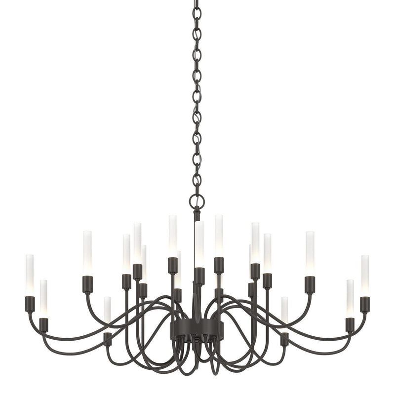 Hubbardton Forge 192043-SKT-14 20 Light Chandelier, Oil Rubbed Bronze