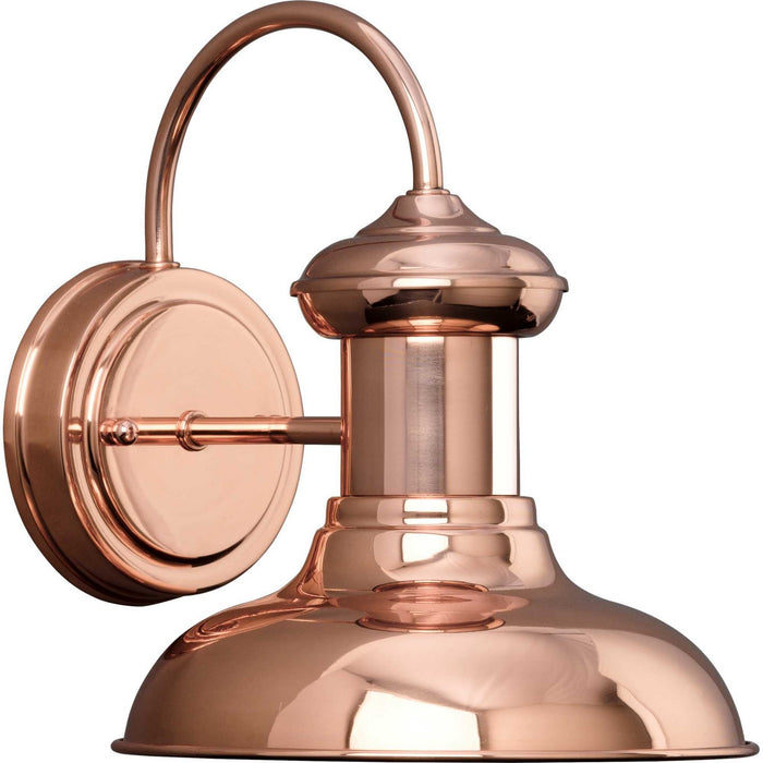 Progress Lighting P5721-14 One Light Wall Lantern, Cognac