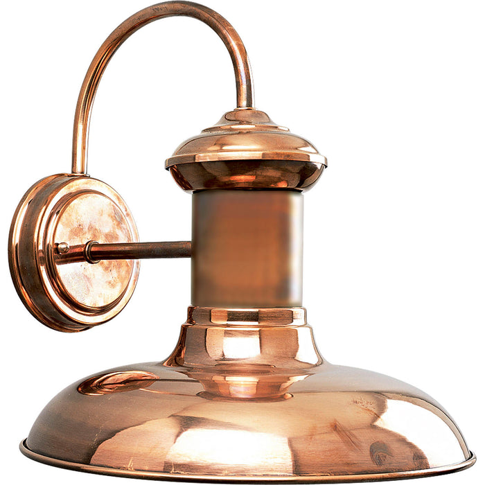Progress Lighting P5723-14 One Light Wall Lantern, Cognac