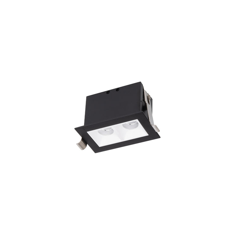 W.A.C. Lighting R1GDT02-N940-WTBK LED Downlight Trim, White/Black