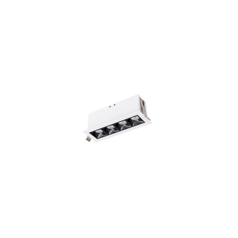 W.A.C. Lighting R1GDT04-S940-BKWT LED Downlight Trim, Black/White