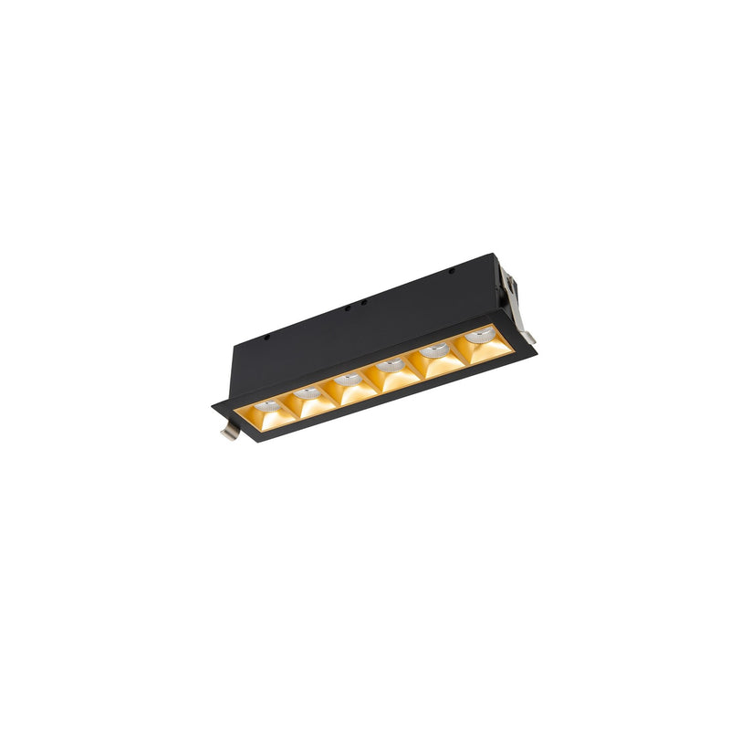 W.A.C. Lighting R1GDT06-F940-GLBK LED Downlight Trim, Gold/Black