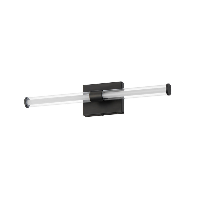 ET2 E23442-10BK LED Bath Vanity, Black