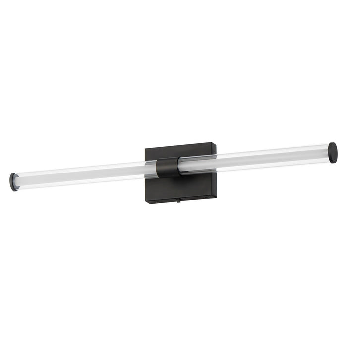 ET2 E23443-10BK LED Bath Vanity, Black