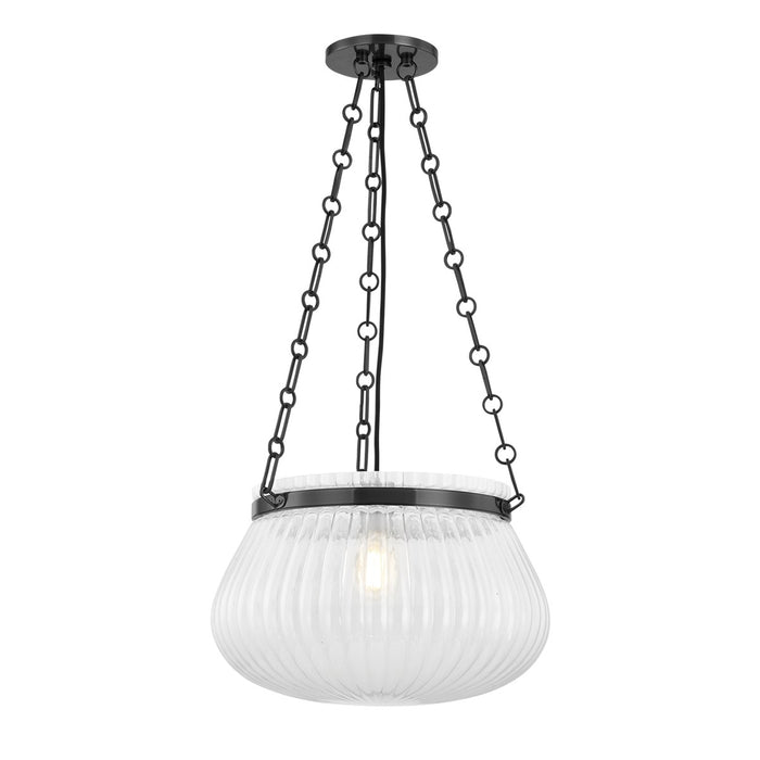 Hudson Valley 1117-OB One Light Pendant, Old Bronze