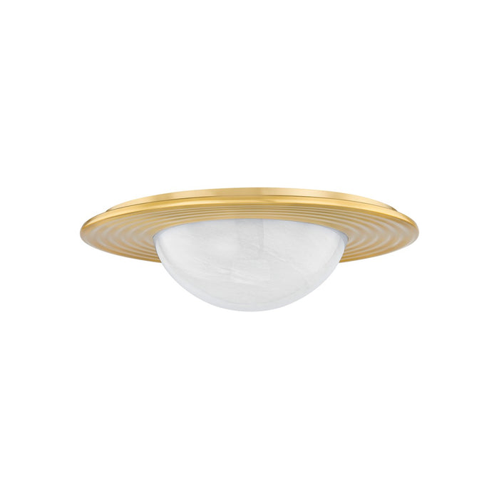 Hudson Valley 7116-AGB LED Flush Mount, Aged Brass