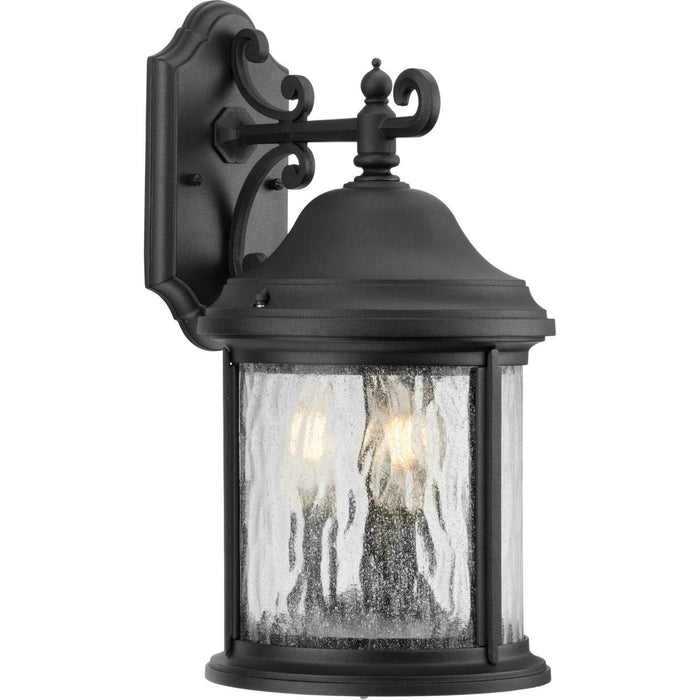 Progress Lighting P5650-31 Three Light Large Wall Lantern, Textured Black
