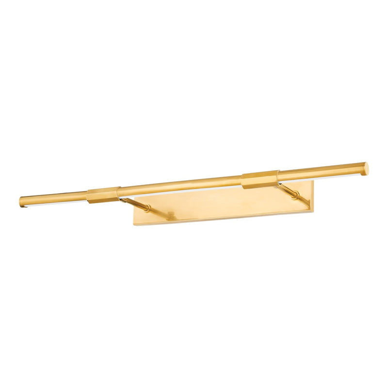Hudson Valley 8530-AGB LED Picture Light, Aged Brass