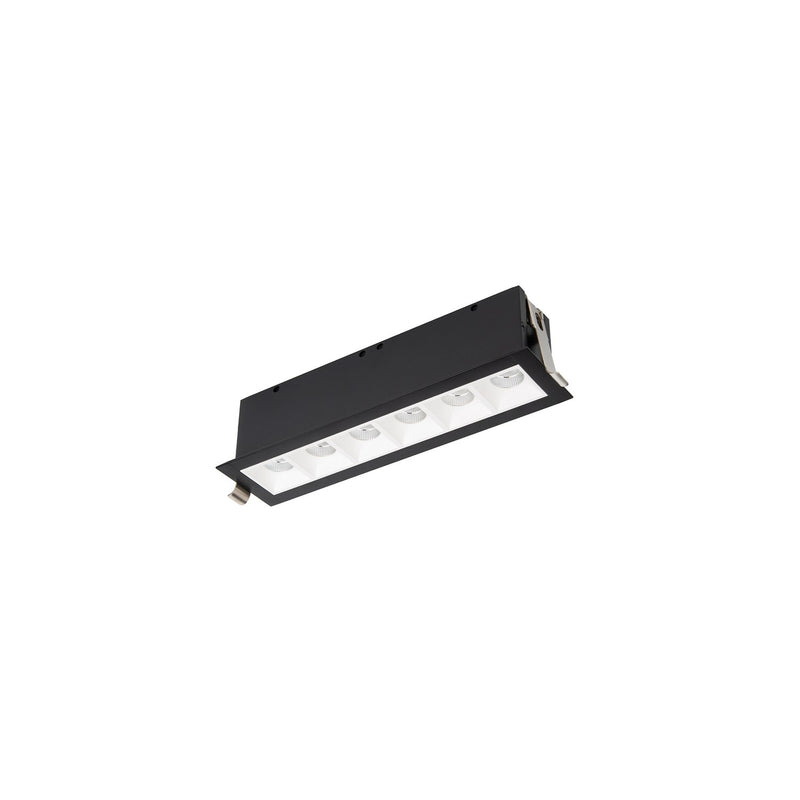 W.A.C. Lighting R1GDT06-S940-WTBK LED Downlight Trim, White/Black