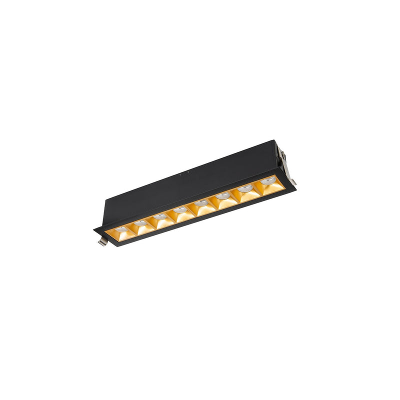 W.A.C. Lighting R1GDT08-F935-GLBK LED Downlight Trim, Gold/Black