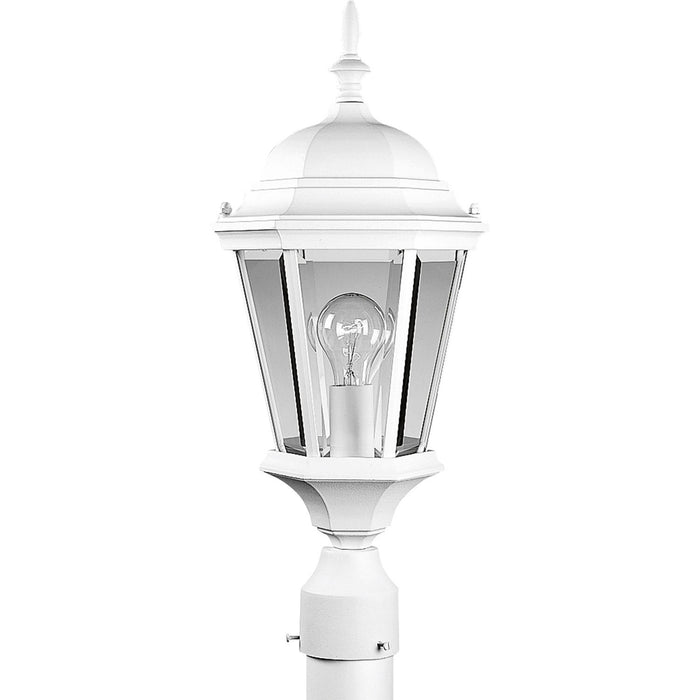 Progress Lighting P5482-30 One Light Post Lantern, Textured White