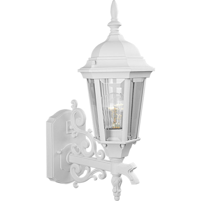 Progress Lighting P5681-30 One Light Wall Lantern, Textured White