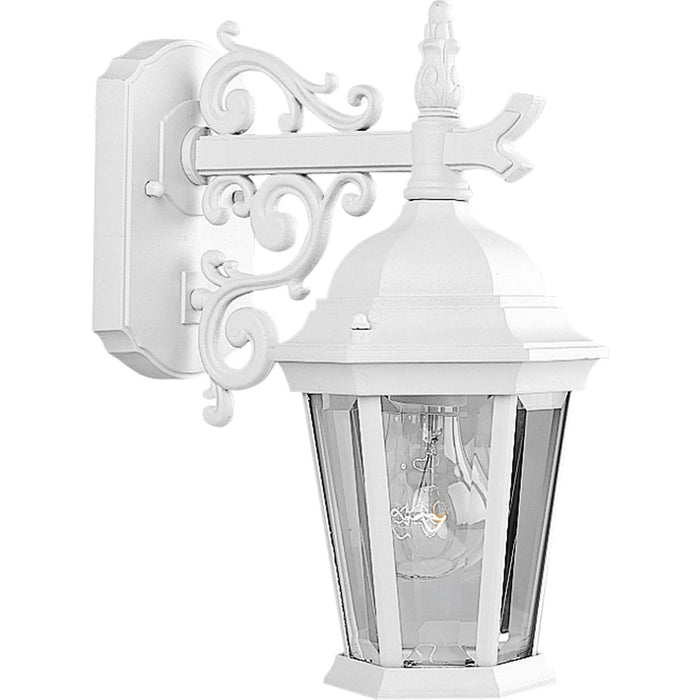 Progress Lighting P5682-30 One Light Wall Lantern, Textured White