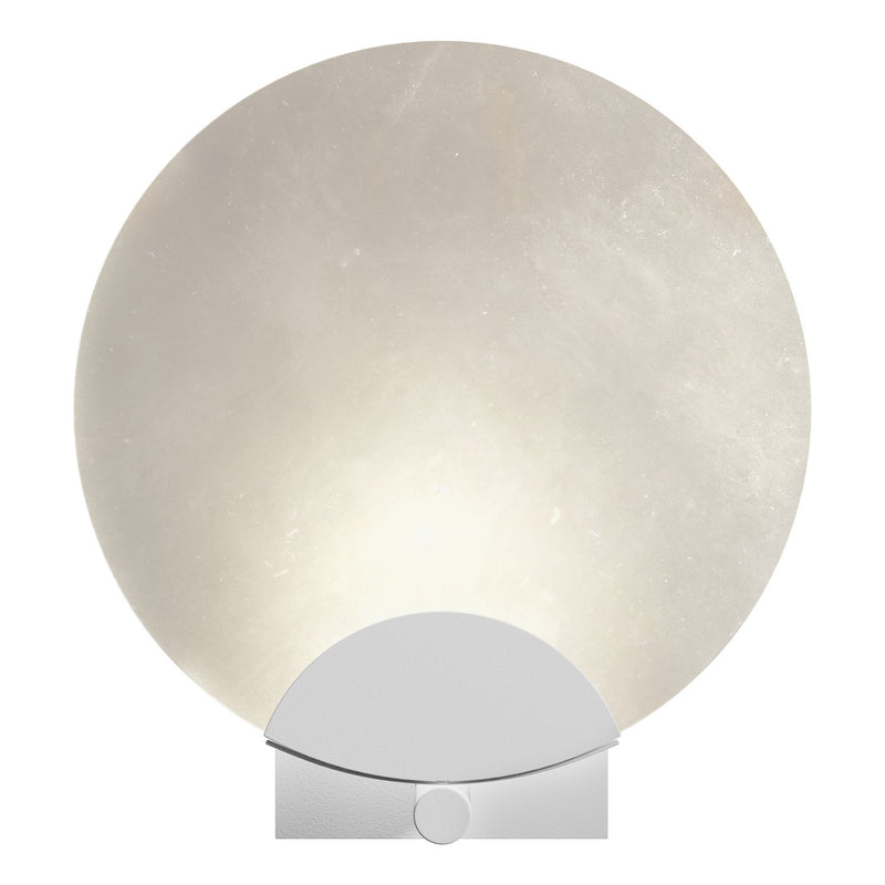Hubbardton Forge 201059-SKT-02-AR One Light Wall Sconce, White