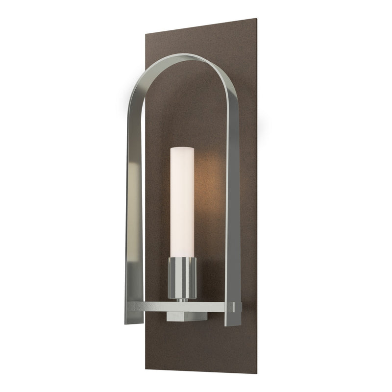 Hubbardton Forge 201070-SKT-05-85-FD0462 One Light Wall Sconce, Bronze
