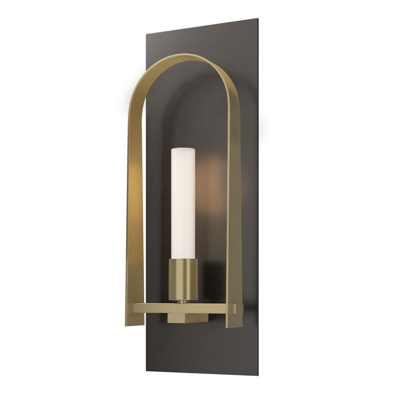 Hubbardton Forge 201070-SKT-14-86-FD0462 One Light Wall Sconce, Oil Rubbed Bronze