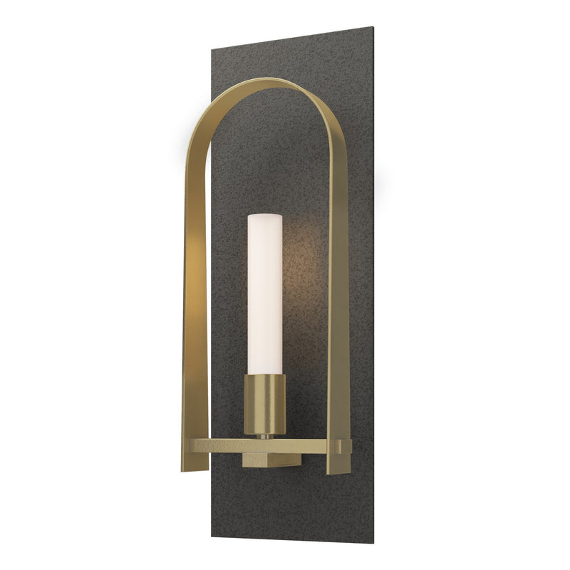 Hubbardton Forge 201070-SKT-20-86-FD0462 One Light Wall Sconce, Natural Iron