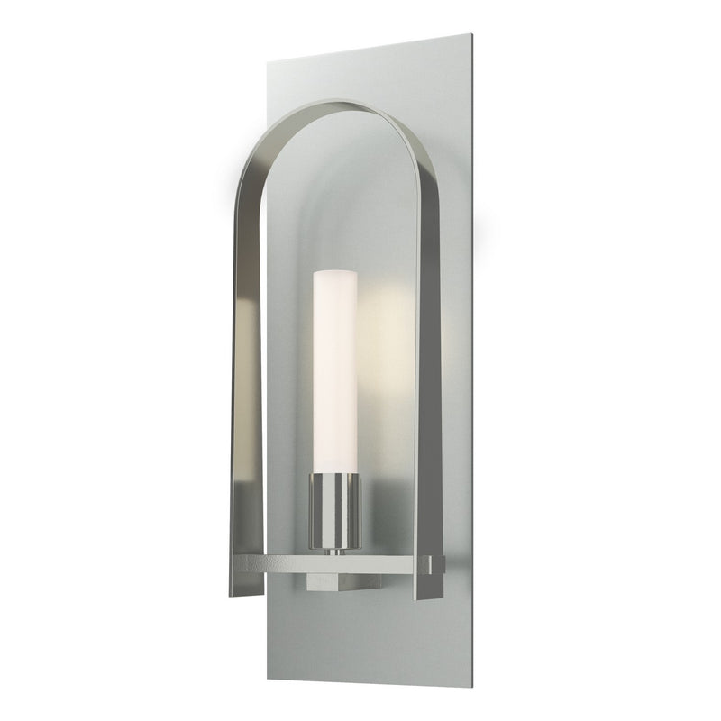 Hubbardton Forge 201070-SKT-82-85-FD0462 One Light Wall Sconce, Vintage Platinum