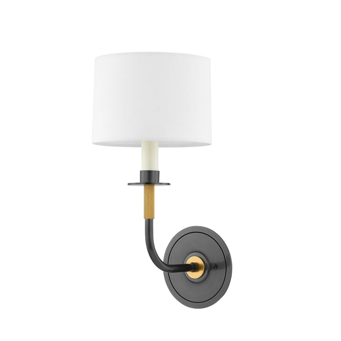 Hudson Valley 9115-AOB One Light Wall Sconce, Aged Old Bronze
