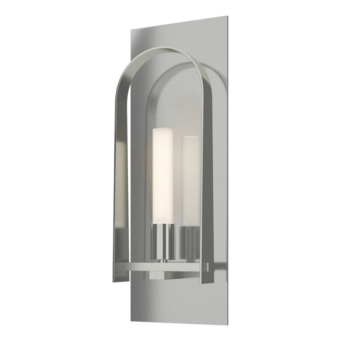 Hubbardton Forge 201070-SKT-85-85-FD0462 One Light Wall Sconce, Sterling