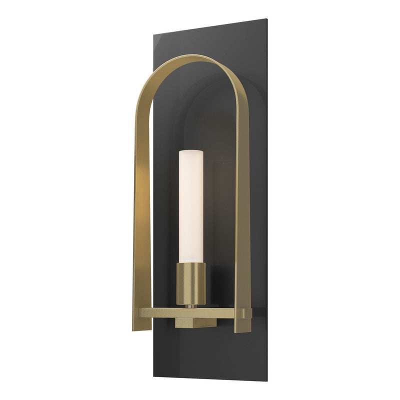 Hubbardton Forge 201070-SKT-89-86-FD0462 One Light Wall Sconce, Ink