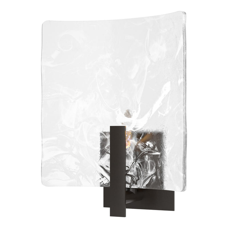 Hubbardton Forge 201310-SKT-14-YR0699 One Light Bath Sconce, Oil Rubbed Bronze