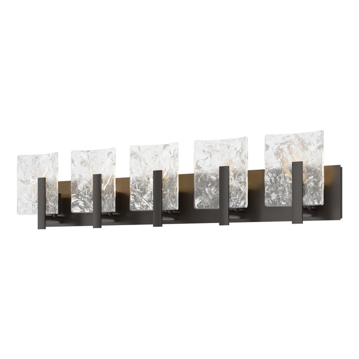 Hubbardton Forge 201313-SKT-14-YR0719 Five Light Bath Sconce, Oil Rubbed Bronze