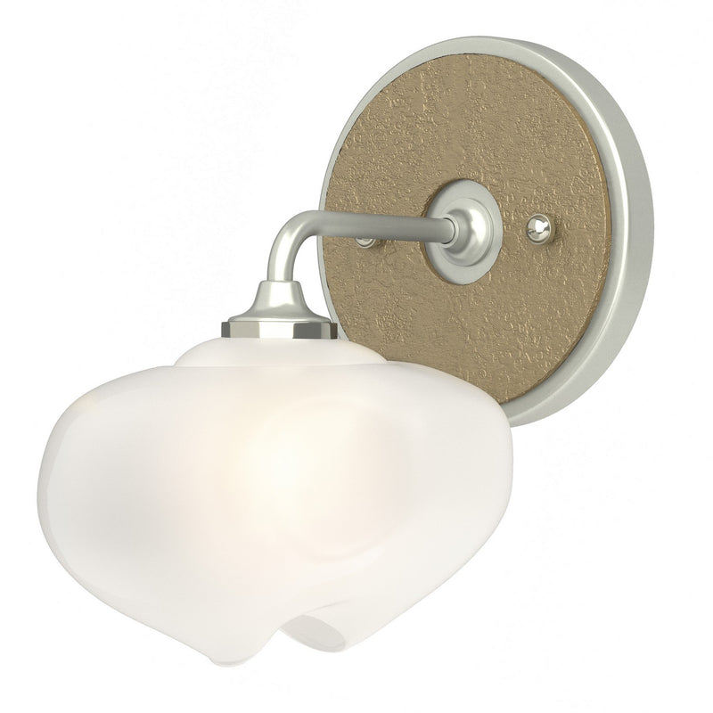 Hubbardton Forge 201340-SKT-82-14-FD0710 One Light Bath Sconce, Vintage Platinum