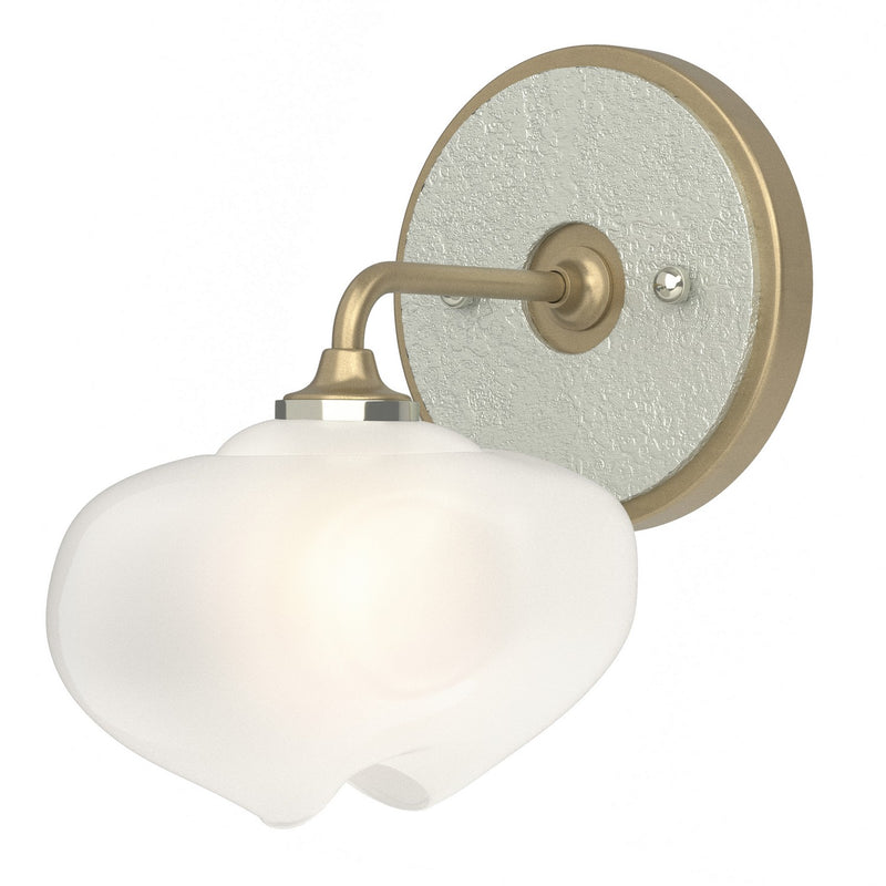 Hubbardton Forge 201340-SKT-84-82-FD0710 One Light Bath Sconce, Soft Gold