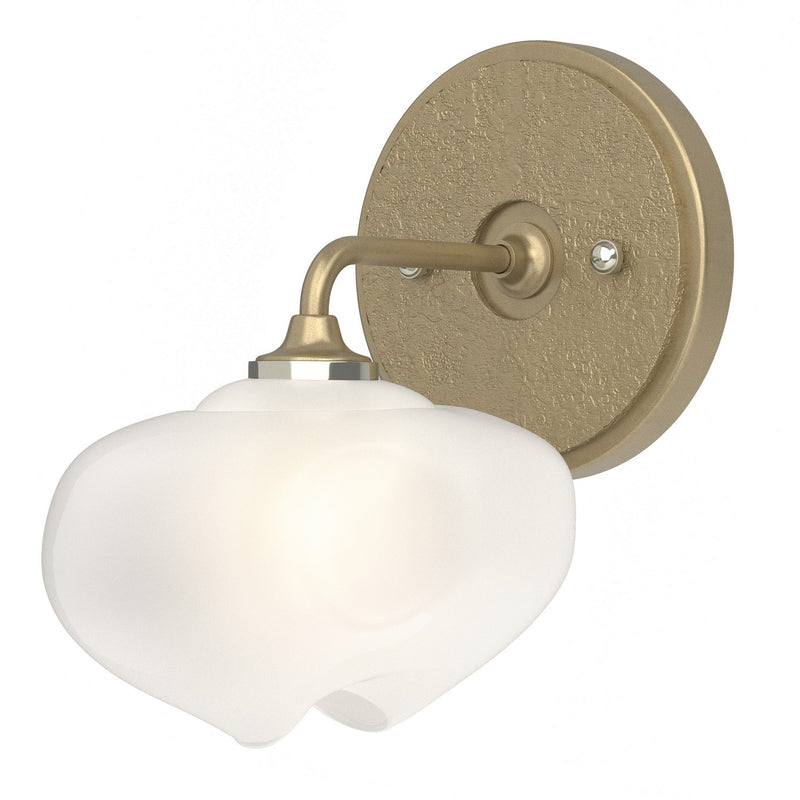 Hubbardton Forge 201340-SKT-84-84-FD0710 One Light Bath Sconce, Soft Gold