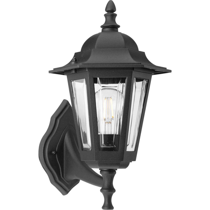 Progress Lighting P5826-31 One Light Wall Lantern, Black