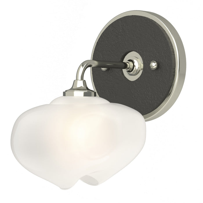 Hubbardton Forge 201340-SKT-85-10-FD0710 One Light Bath Sconce, Sterling